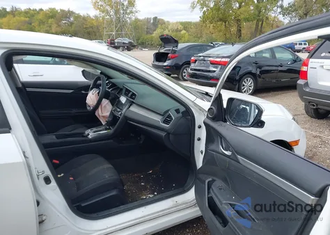 2017 Honda Civic Ex from USA, damaged, VIN 19XFC2F71HE034971